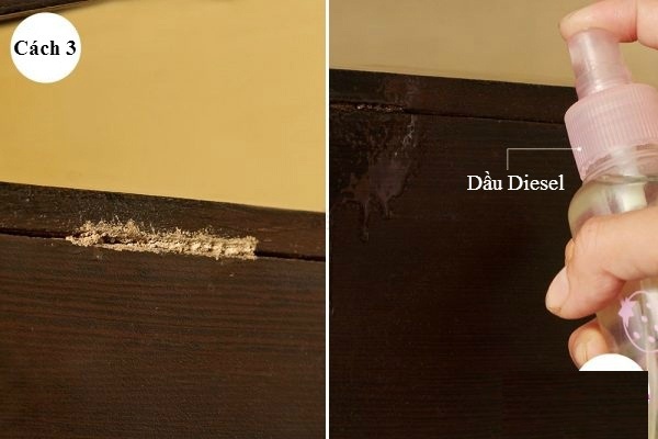 diệt mối mọt, đồ gỗ, cách diệt mối mọt thần kỳ