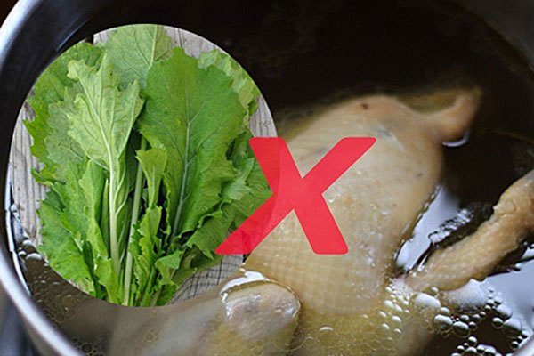 rau cải nấu với nước luộc gà, rau cải, anh chồng vô tâm