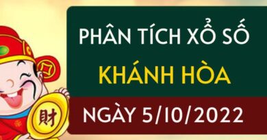 Phân tích xổ số Khánh Hòa ngày 5/10/2022 thứ 4 hôm nay