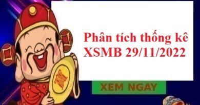 Phân tích thống kê XSMB 29/11/2022