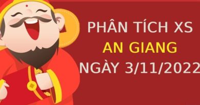 Phân tích xổ số An Giang ngày 3/11/2022 thứ 5 hôm nay