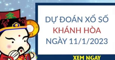 Dự đoán xổ số Khánh Hòa ngày 11/1/2023 thứ 4 hôm nay