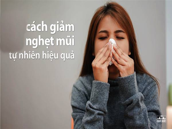 mẹo trị nghẹt mũi tại nhà