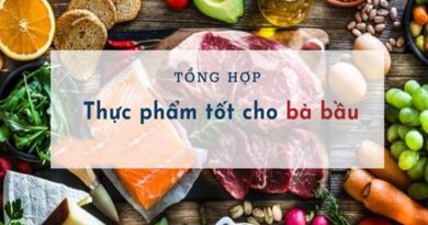 Những thực phẩm tốt cho bà bầu