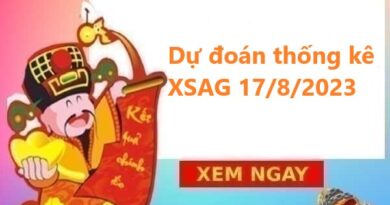 Dự đoán thống kê XSAG 17/8/2023