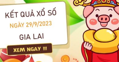 Thống kê XSGL 29/9/2023 chốt KQXS VIP Gia Lai