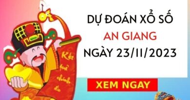 Dự đoán KQXS​​ An Giang ngày 23/11/2023 hôm nay thứ 5