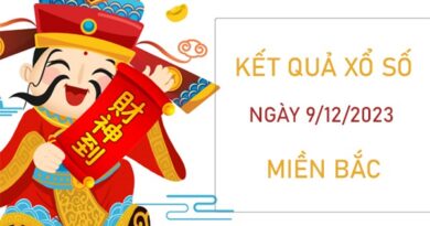 Dự đoán KQXSMB 9/12/2023 thứ 7 chốt số đẹp giờ vàng