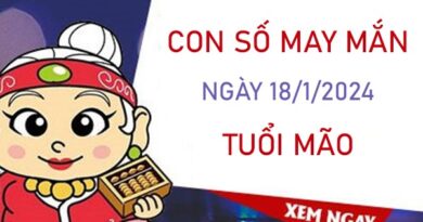 Con số may mắn tuổi Mão 18/1/2024 đánh con gì đổi đời?