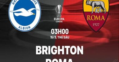 Nhận định Brighton vs AS Roma, 03h00 ngày 15/3