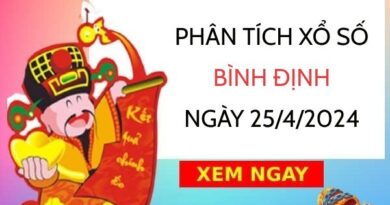 Phân tích xổ số Bình Định ngày 25/4/2024 thứ 5 hôm nay