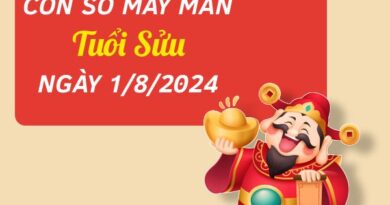 Con số may mắn tuổi Sửu hôm nay ngày 1/8/2024