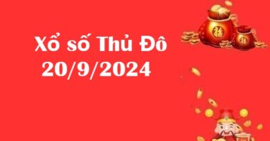 Xổ số Thủ Đô 20/9/2024