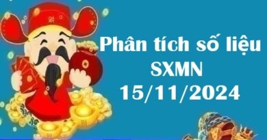 Phân tích số liệu SXMN 15/11/2024 hôm nay