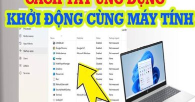 Tìm hiểu cách tắt ứng dụng khởi động cùng máy tính