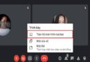 Hướng dẫn cách chia sẻ màn hình khi họp trực tuyến
