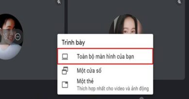 Hướng dẫn cách chia sẻ màn hình khi họp trực tuyến