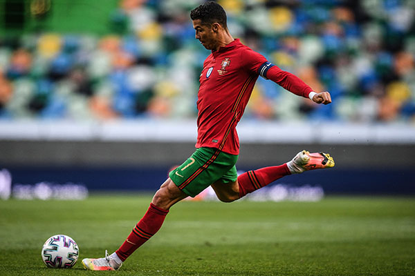 Thành tích ghi bàn của Ronaldo