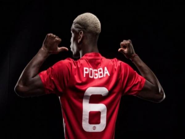 Danh sách số áo Pogba tại MU